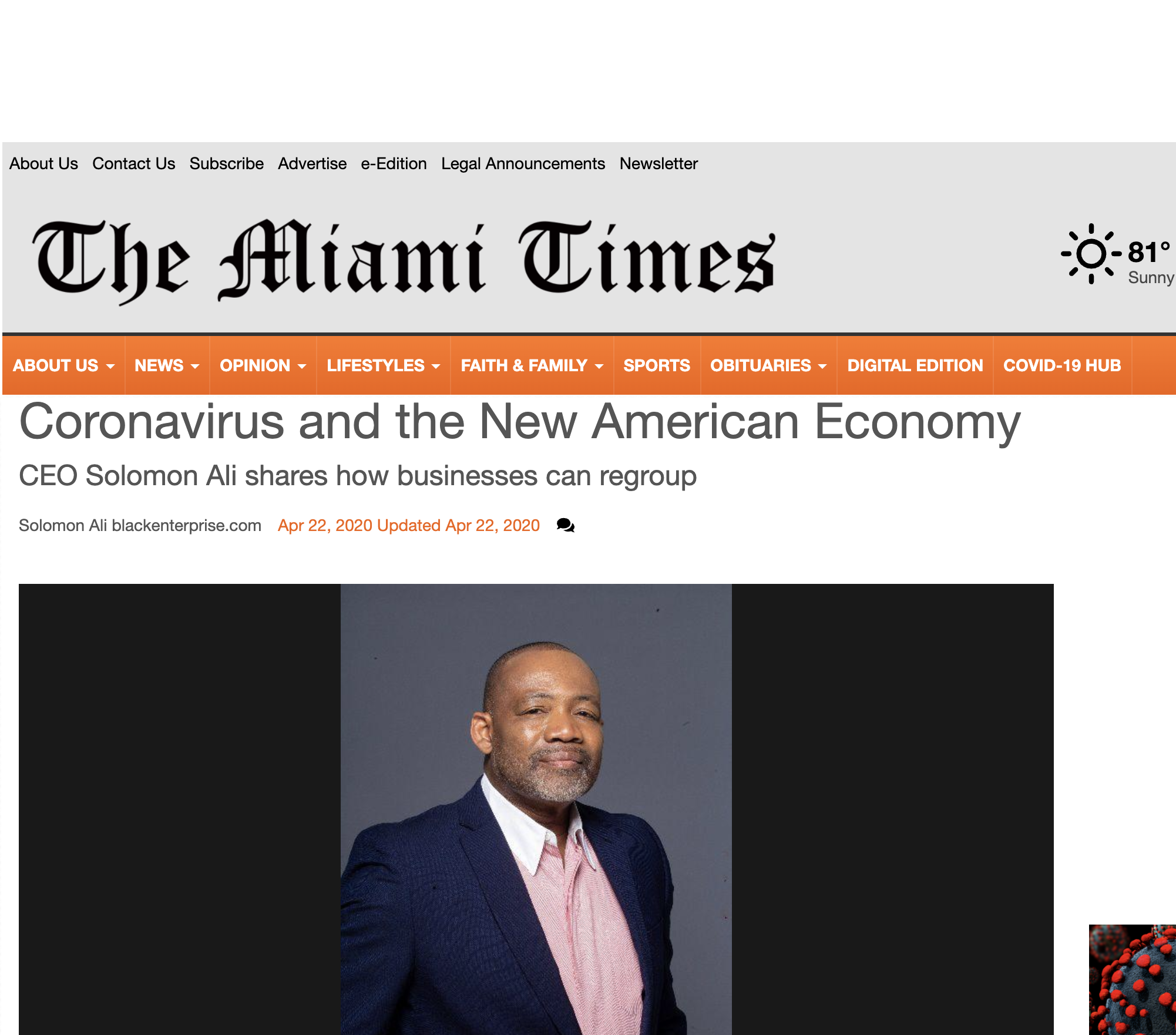 The Miami Times April 2020